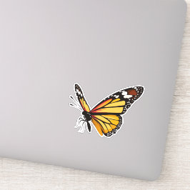 Adesivo Bela Borboleta Multicolorida