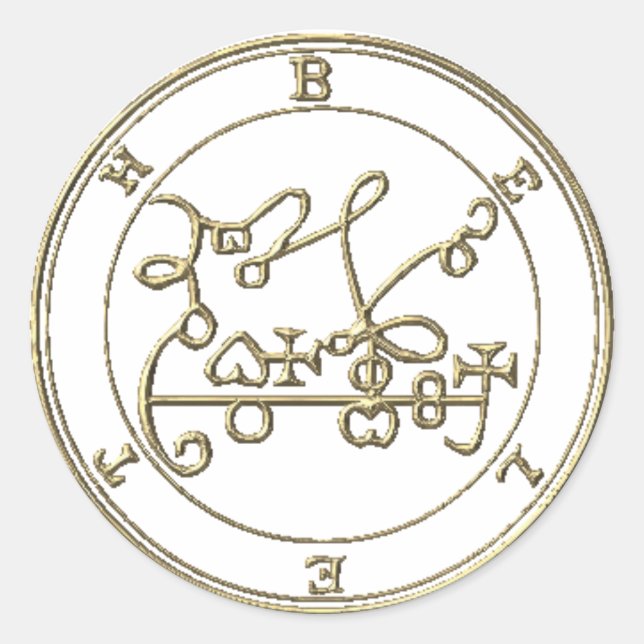 Adesivo Beleth Goétia (Frente)