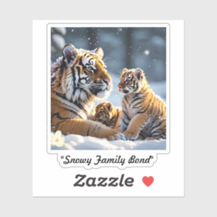 Adesivo "Beleza Ameaçada na Neve"