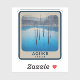 Adesivo Beleza natural de Aoiike-Japão