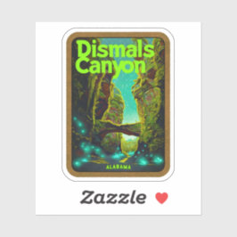 Adesivo Beleza natural dos demônios Canyon-Alabama