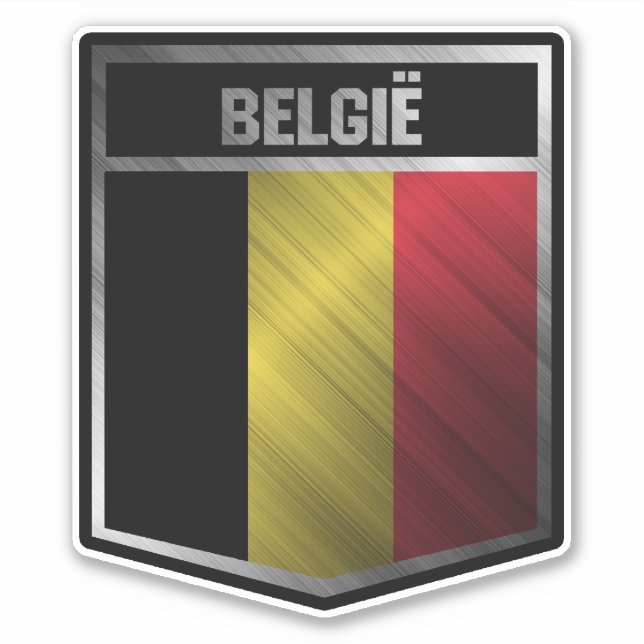 Adesivo Bélgica (Frente)