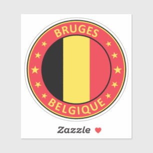 Adesivo Belgique Bruges