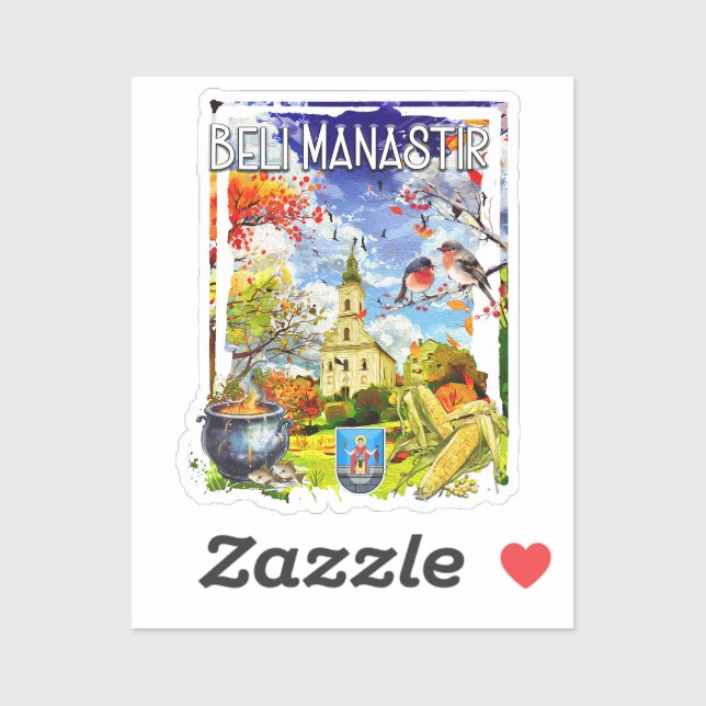 Adesivo Beli Manastir (Folha)