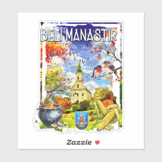 Adesivo Beli Manastir (Folha)