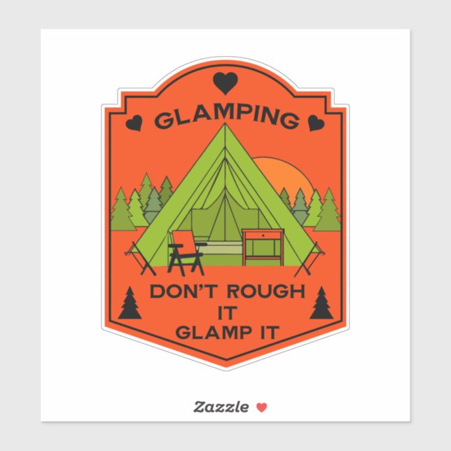 Adesivo Bell Tent Glamping (Folha)