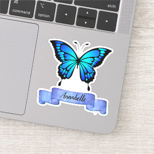 Adesivo Belo Aqua Butterfly Design