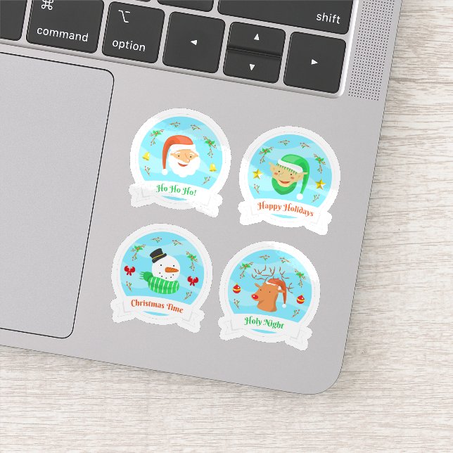 Adesivo Belo colete de natal (Detalhe)