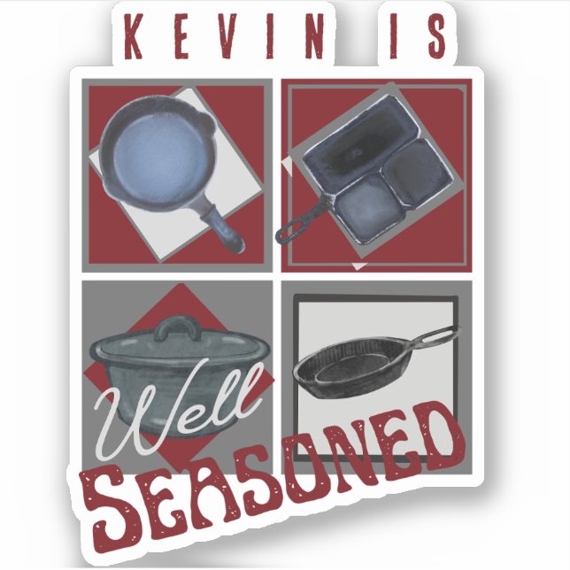 Adesivo Bem, Ferro-Cast Sagrado (Frente)