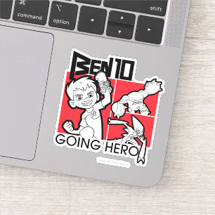 Adesivo Ben 10 Vai Herói