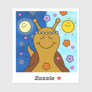 Adesivo Bênçãos de Primavera Equinox de Caracol   Vinil