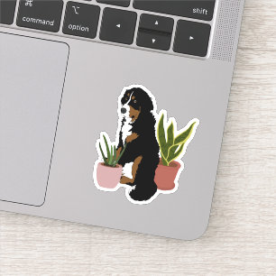 Adesivo Bernese Mountain Dog Puppy Sticker