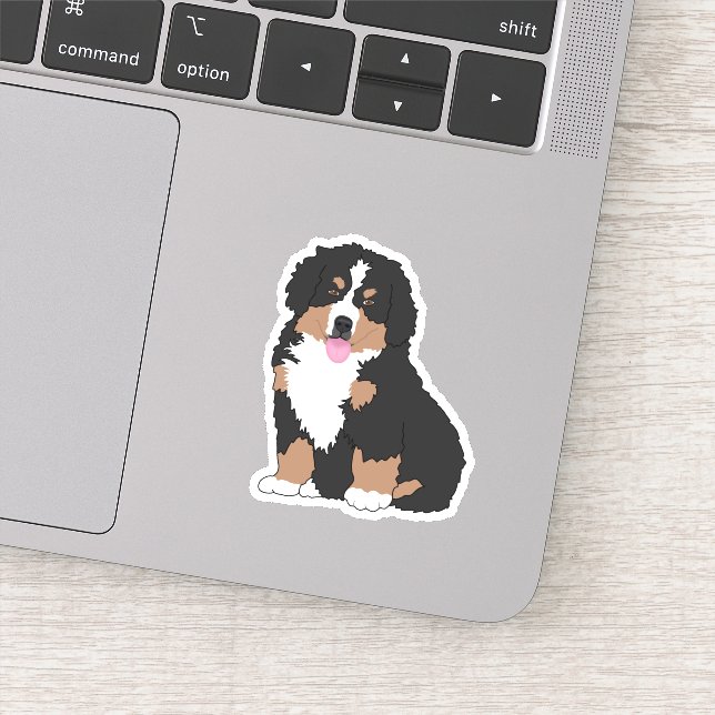 Adesivo Bernese Mountain Dog Puppy Sticker (Detalhe)