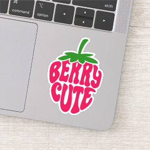 Adesivo Berry Cute Strawberry Cut Vinyl Stickers