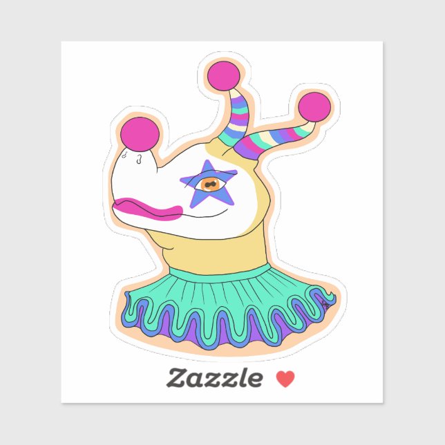 Adesivo Bert the Clown Dragon Sticker (Folha)