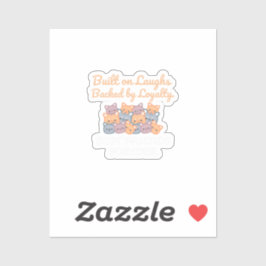 ADESIVO BEST FRIENDS FOREVER, FUNNY CAT, FRIENDSHIP DAY