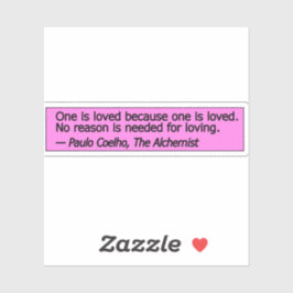 Adesivo Best life quotes