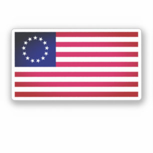 Adesivo Betsy Ross Flag