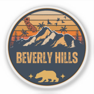 Adesivo Beverly Hills, Califórnia