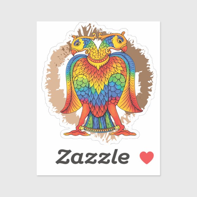 Adesivo bherunda bird (Folha)