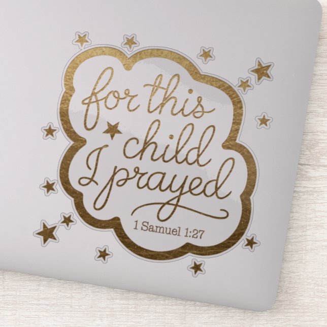 Adesivo Bíblia verso de 1 de abril:27 (Detalhe)