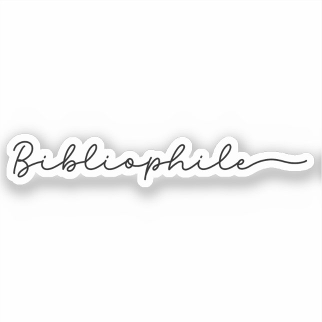 Adesivo Bibliófilo (Frente)