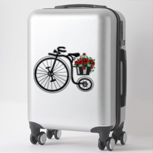 Adesivo Bicicleta Romântica