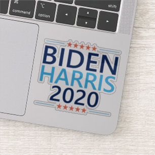 Adesivo Biden Harris 2020 para a eleição do presidente d