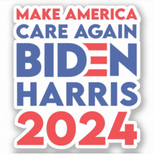 Adesivo Biden / Harris - 2024 - Torne a América mais aten