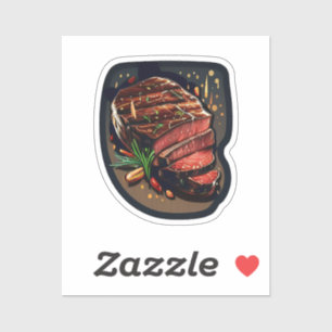 Adesivo Bife de cartum
