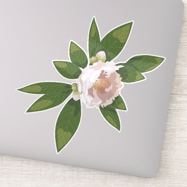 Adesivo Big Bloom Camellia Charm (Detalhe)