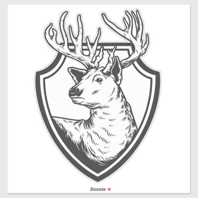 Adesivo Big Buck Sticker (Folha)