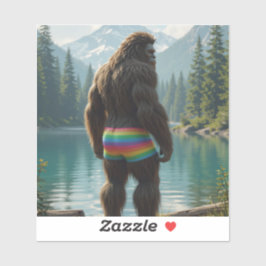 Adesivo big foot lgbtq+