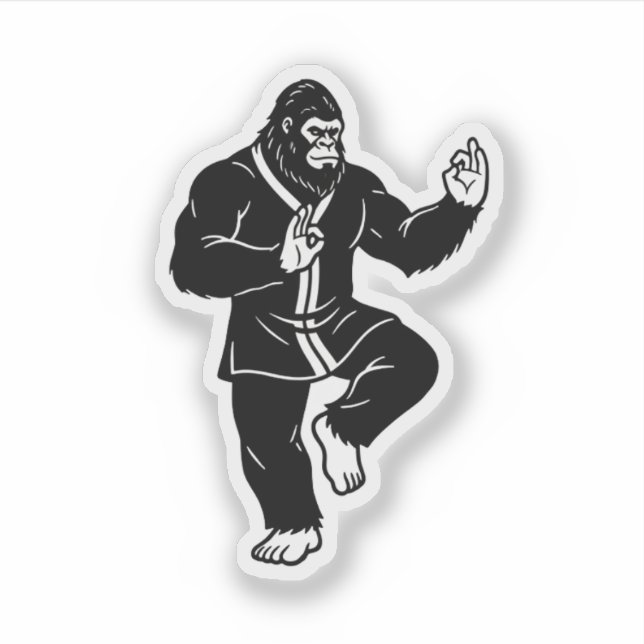 Adesivo Bigfoot Tai Chi (Frente)
