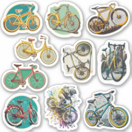 Adesivo Bike BMX Wheelie Fixbike para cavaleiro. Bicicleta