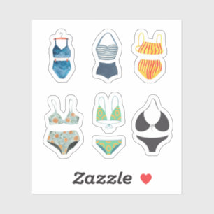 Adesivo Bikini Stickers