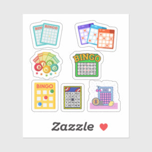 Adesivo Bingo Stickers