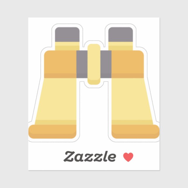 Adesivo Binoculares (Folha)