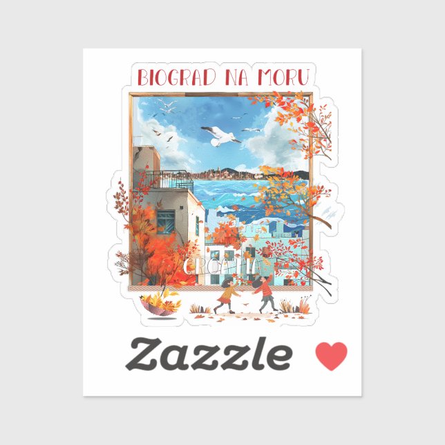 Adesivo Biograd na moru 2 (Folha)