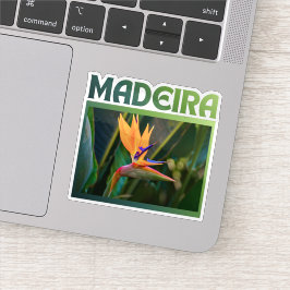Adesivo Bird of Paradise flower, Madeira Portugal travel