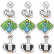 Bird Swan, Peacock, Toque de Ostrich