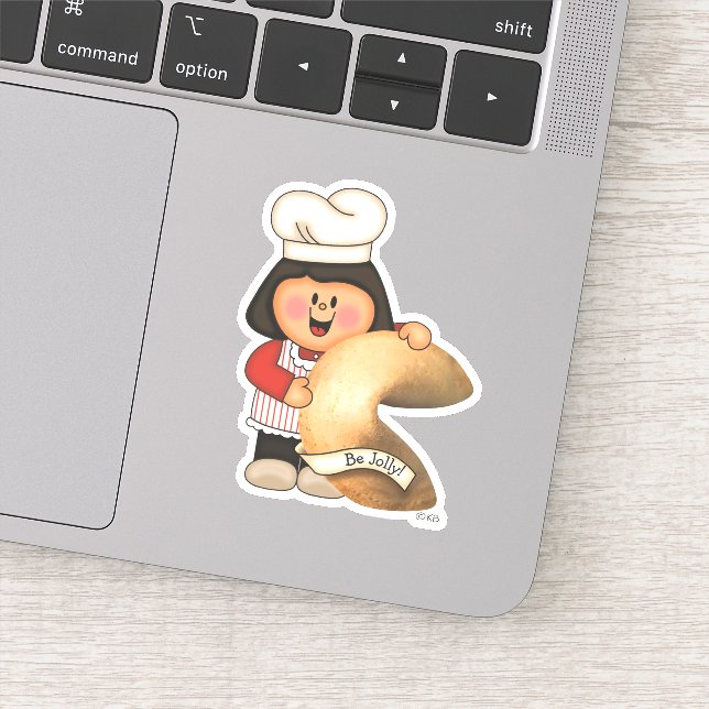 Adesivo Biscoito da Sorte JollyKins Alegre (Detalhe)