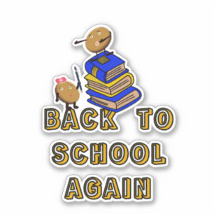 Adesivo Biscoitos bonitos de volta à escola