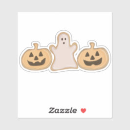 Adesivo Biscoitos de Halloween