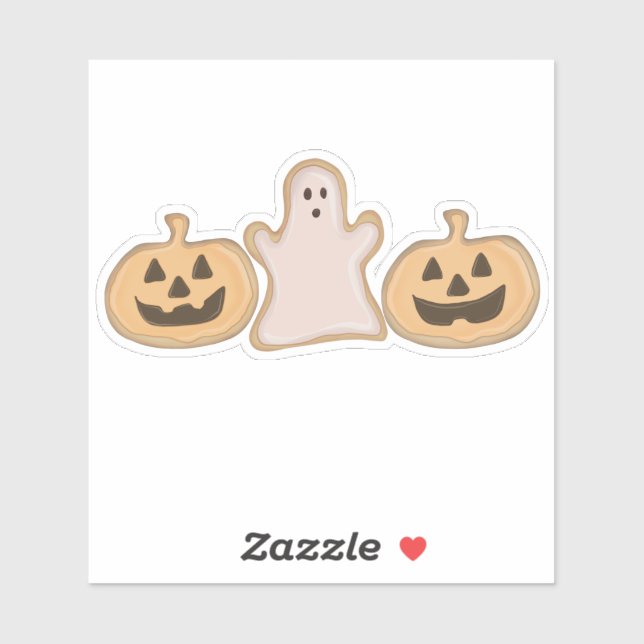 Adesivo Biscoitos de Halloween (Folha)