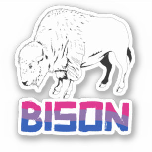 Adesivo Bisexual Bison