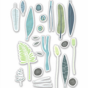 Adesivo Bits da natureza