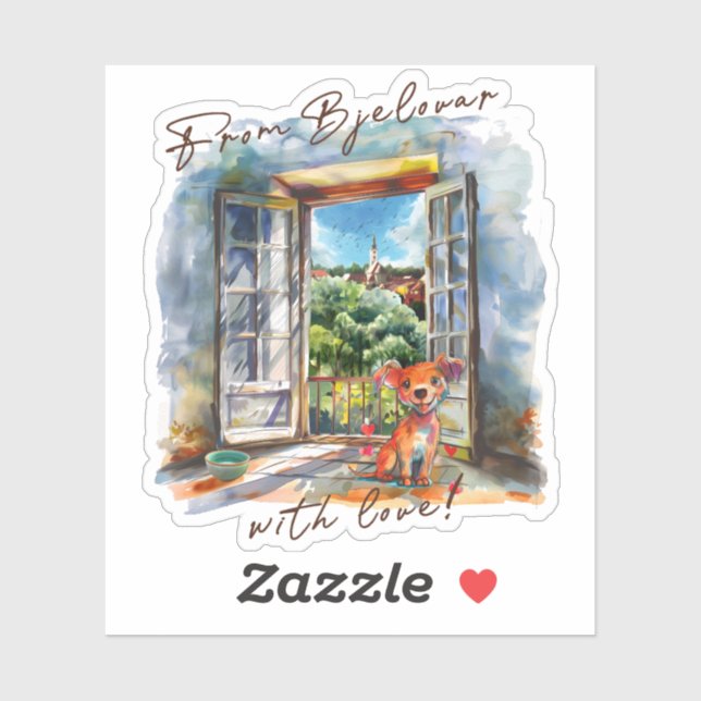 Adesivo Bjelovar (Folha)