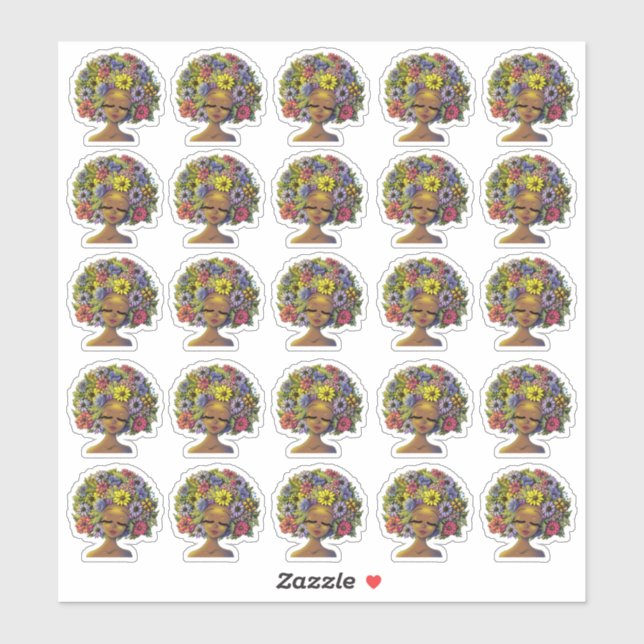 Adesivo Black Women Sticker (Folha)