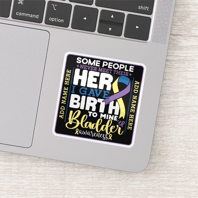 Adesivo Bladder warrior Some People Never Meet Their Hero (Detalhe)